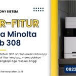 fitur konica minolta bizhub 308