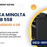 konica minolta bizhub 558