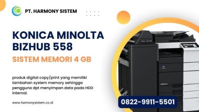 konica minolta bizhub 558