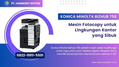 konica minolta bizhub 758