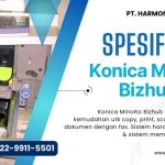 spesifikasi konica minolta bizhub 758