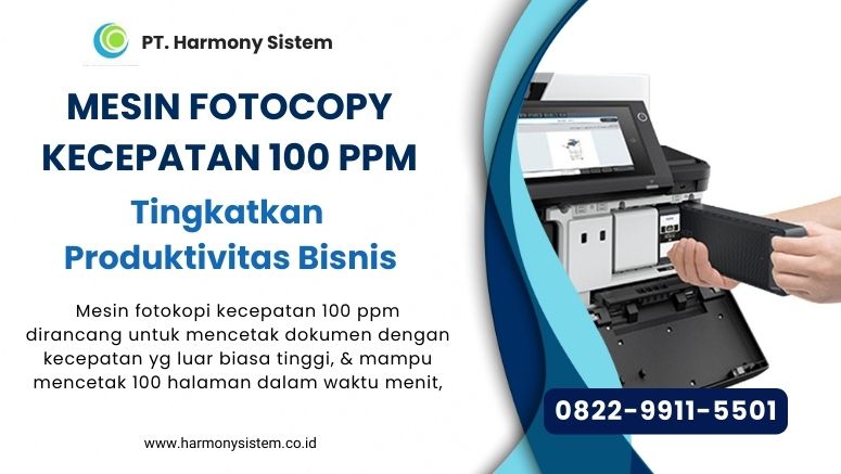 mesin fotokopi kecepatan 100 ppm